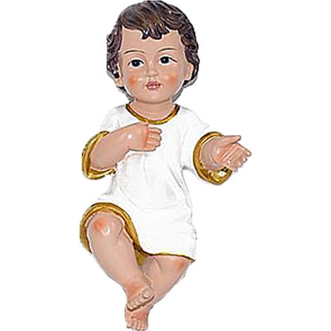 Gesu bambino grande cm 27 per nativita gesu cristo nascita presepe ben rifinito natale (1/4)