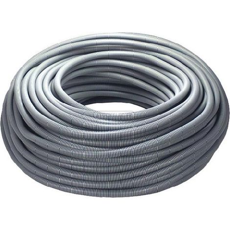 Gaine électrique 100m ICTA 16mm – Conduit isolant cintrable – Élastique et annelé pour installations électriques – Id Cables