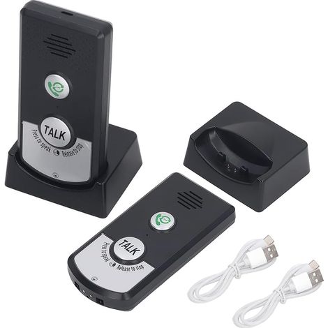 Interphone sans Fil Système D'Interphone sans Fil 2 Voies pour Maison Bureau Sonnette (1/5)