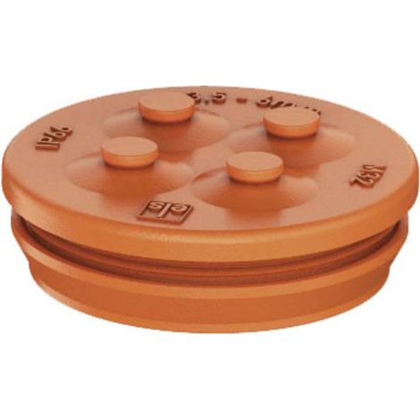 Spelsberg Raccordo a doppia membrana, M32, arancio puro, grado di protezione IP66, senza alogeni, 26063301