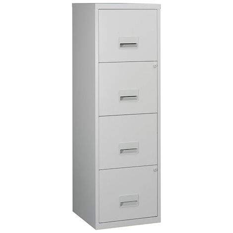 Classeur monobloc 4 tiroirs - gris - Maxiburo
