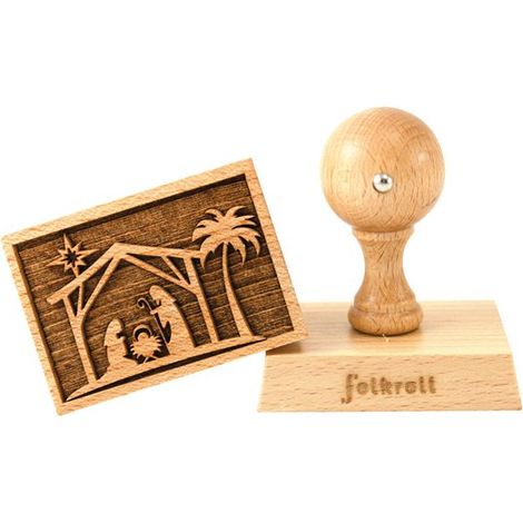 Rechteckiger Kekstampon – Weihnachtsmotiv – Patisse