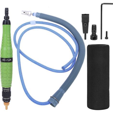 Lime pneumatique 25 000 tr/min, ponceuse à ultrasons à mouvement alternatif, stylo de polissage pour objets en jade (1/5)