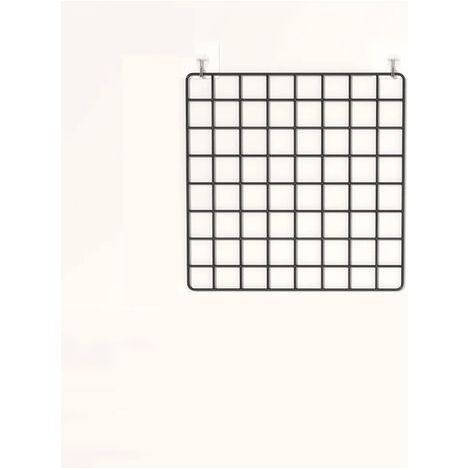 Verbessertes Wandregal/Gitter, schwarz/weiß, schwarz (1/5)