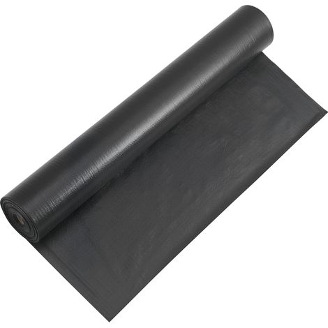 Mophorn Rollo de Tela para Barrera de Sedimentos, 0,91 x 152,4 m, Cerca de Control de Erosión, Tela Temporal de Polipropileno Resistente para Uso en Construcción (1/5)