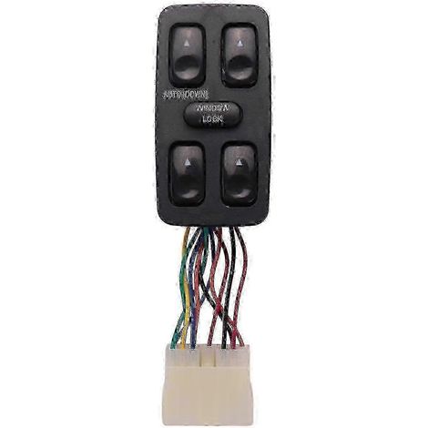 Interrupteur principal de lève-vitre électrique avant gauche côté conducteur 9357028001 pour Galloper 1992-1994 93570 (1/5)