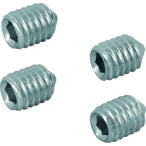 Hoppe Madenschraube, 4er Set, L 8mm