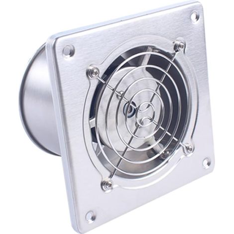 ventilateur soufflant Ventilateur turbo centrifuge 25W ventilateur d'échappement de 4 pouces ventilateur d'échappement en acier inoxydable for barbecue ventilateur turbo centrifuge(Square) (1/5)