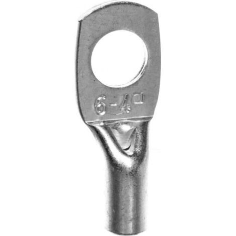 Terminal de anillo de cobre estañado 4mm2 M6 KORO 4/6 E11KM-01020199780 /100pcs/