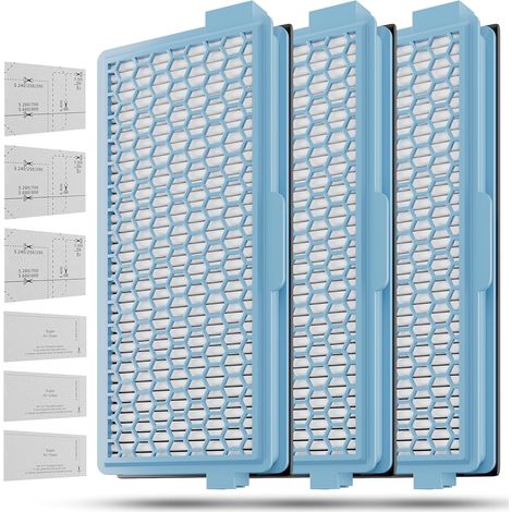 3 HEPA-Filter für den Miele Compact C1-C2 Staubsauger (1/4)