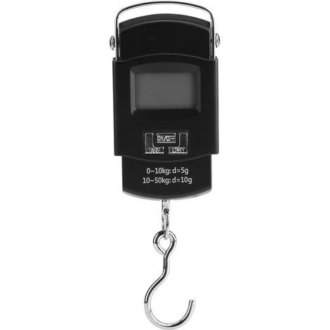 WEIHENG 50kg LCD numérique suspendu balance à bagages électronique Mini poche crochet de pêche balances (1/5)