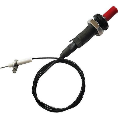 Allumage piézoélectrique avec câble de 1000 mm de long, allume-barbecue à bouton-poussoir pour cheminée à gaz (1/5)