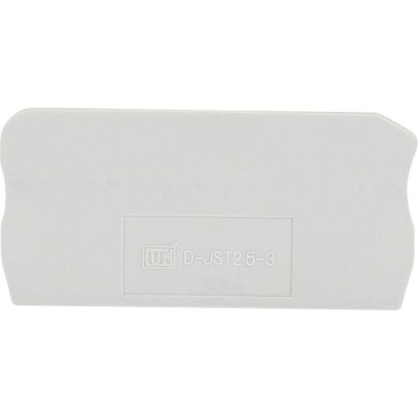 TRU COMPONENTS TC-D-JST2.5-TW Endhalter Passend für (Details): TC-JPT2.5-TW, TC-JPT2.5-TW-PE  1 St. (1/2)