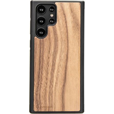 Funda de madera para Samsung Galaxy S22 Ultra NOGAL AMERICANO (1/4)