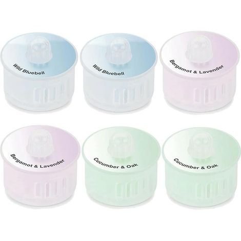 Lot de 6 Capsules de Parfum pour Ecovacs Deebot T9, T9 Max T9 Power T9 AIVI T10 X1 Plus Accessoire (1/5)