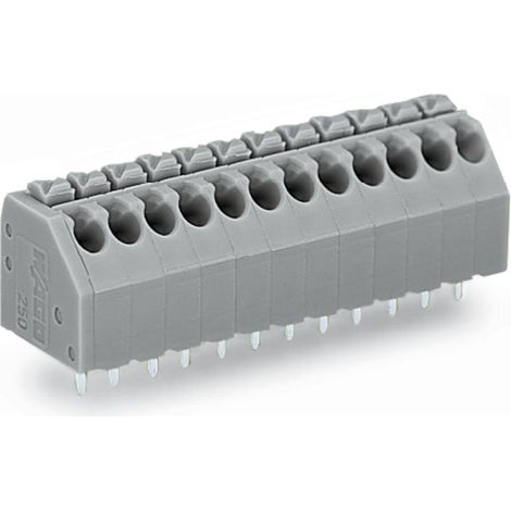 BORNIER À RESSORT WAGO 250-123/000-006 1.50 MM² NOMBRE DE PÔLES (NUM) 23 BLEU 1 PC(S) (1/3)