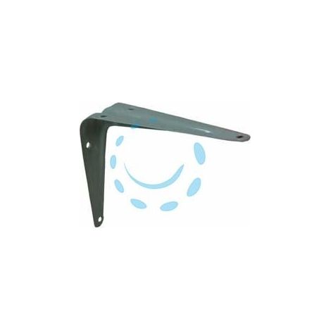 MENSOLA NERVATA - mm.150x200 colore grigio