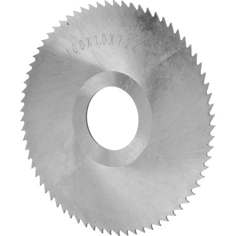 Disque de scie circulaire en acier rapide, lame de fraisage, outil de quincaillerie 100 x 1 x 27 x 72 dents (1/5)