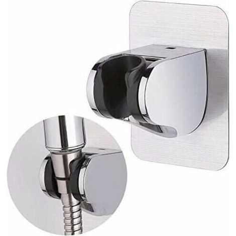 Support de douche de douche poinçonnage libre réglable salle de bain pommeau de douche pluie support de douche siège fixe siège de buse (1/4)