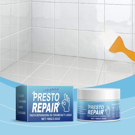 Keramikpflegecreme für Bad- und Küchenfliesen: Wasserfest, abriebfest und für Heimwerkerarbeiten geeignet – 100 g -- DTEKGAZ (1/5)