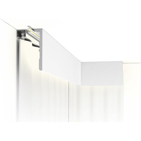 Profilé multifonction - Orac Decor - L 260 x H 5 x l 15,5 cm - CX217-2600 - L 260 x H 5 x l 15,5 cm - ORAC DECOR