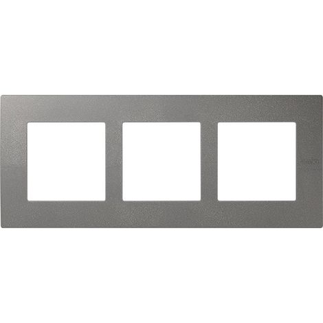 Marco 3 elementos gris esmeril SIMON 27 Scudo 2705630-063