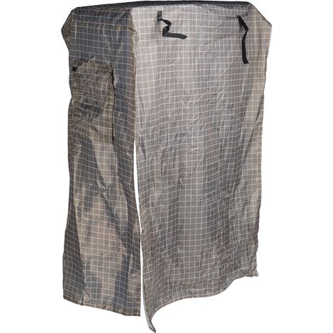 Cage à oiseaux imperméable coupe-vent respirant avec fenêtre en filet et attrape-graines pour perroquets perruches (1/5)