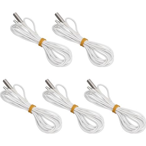 5 pièces cartouche chauffante 70W 24V 1M pour imprimante 3D Ender 3, fil nickel-chrome inoxydable, tube de chauffe (1/5)
