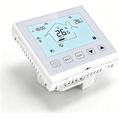Programmable Wi-Fi Thermostat 16A 220V with NTC Sensor (1/5)