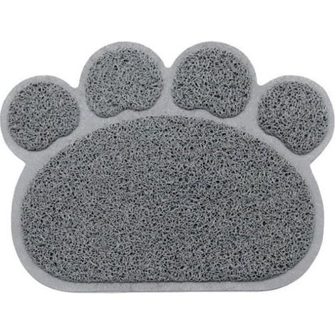 Badematten – 2 Stück Katzenpfoten-förmige Outdoor-Toilettenmatten 40 x 30 cm (1/2)