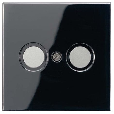 Tapa para toma de TV NEGRO JUNG LS 990 TV