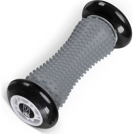 Rodillo de masaje de pies para fascitis plantar y dolor de arco - Masajeador contorneado para aliviar el estrés y el dolor de pies - Rodillos de masaje premium (1/5)