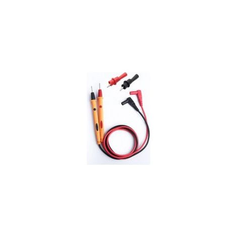 Multimetro, puntale di precisione affilato 1000V 20A Multimetro digitale Pinza tester Sonda di prova Profili di prova, Prolunga di prova, Accessori per multimetro (Puntale per multimetro + 2 morsetti 