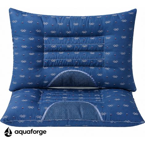 Almofada Cervical Ergonómica Poliéster Respirável 42 x 65 cm (1/5)