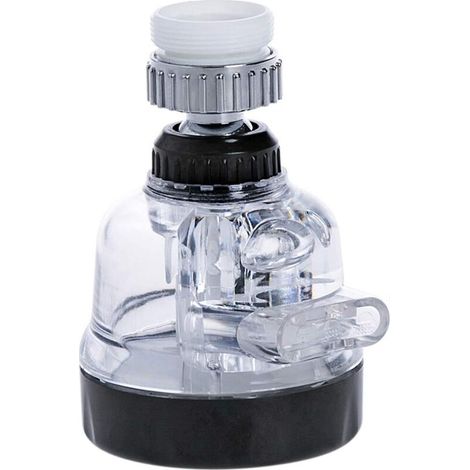 360 ° Pivotant Aérateur de Robinet, Economie D'eau Tête d Filtre de Buse Aérateur Barboteur, Économiseur D'eau Robinet Pulvérisateur pour Cuisine Salle de Bain Douche, 22mm-24mm (1/5)