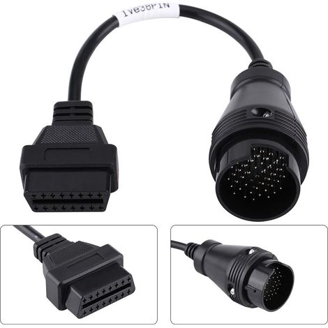 Cavo adattatore OBD2, da 38 pin a 16 pin OBD2, cavo diagnostico per camion (1/4)
