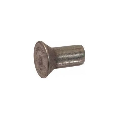Rivet à frapper Tête fraisée Inox A2 6X10