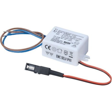 Driver LED 350mA 2,1-4,2W pour kit MEUBLED IP65 52031