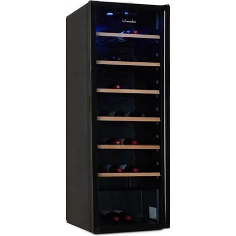 La Sommeliere CTVNE147 Weinschrank schwarz 147 Flaschen (1/3)