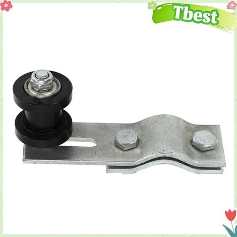 Tbest rouleau de réglage du tendeur Rouleau tendeur de chaîne, ajusteur de curseur robuste pour moteur de auto tendeur Noire (1/5)