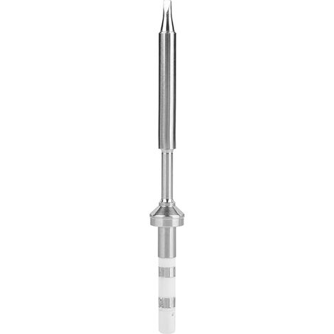 1Pcs Mini Pointes Fer à Souder TS100, Outil Remplacement Pointes de Fer à Souder 10,5 cm/4,13 Pouces, Embouts de Pointe de Fer à Souder Acier Inoxydable, Remplacement pour Fer à Souder TS100 (TS-D24)