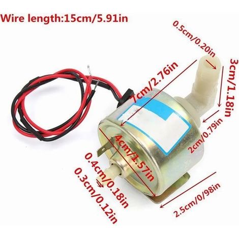 Pompe électromagnétique 110 V, pompe à eau, pompe à huile pour hotte aspirante (1/5)