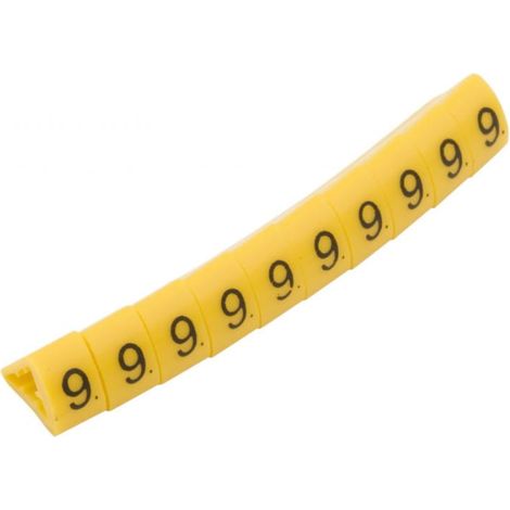 Marcador de cables OZ-2/9 amarillo E04ZP-01020401000 /100 unidades/