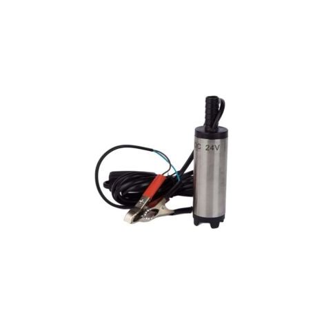 Bomba de transferencia de combustible de 12 V, mini bomba portátil de acero inoxidable con interruptor, bomba de transferencia de aceite y diésel de 12 V - Crezuo (1/4)