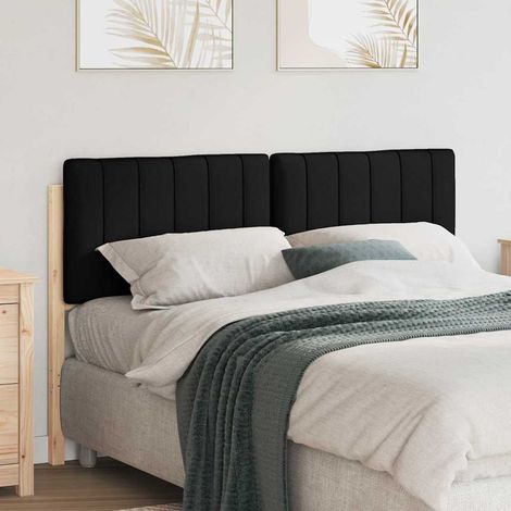 Gepolstertes Kopfteil mit Kopfteil Braun und Schwarz 135 cm