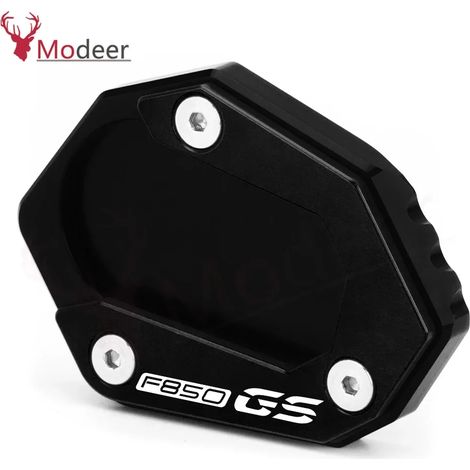 (F850GS NOIR) Compatible avec BMW F850GS F 850 ​​GS F750GS F850 GS F 750 GS 2018-2022 Accessoires moto Béquille latérale Extension de béquille Repose-pied maxpower (1/4)