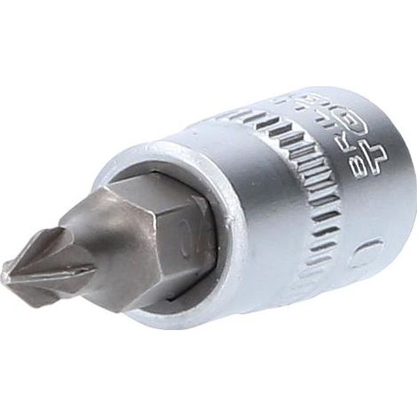 BRILLIANT TOOLS 1/4" Punta de destornillador ranurada cruzada PZ0 - BT020800 (1/4)