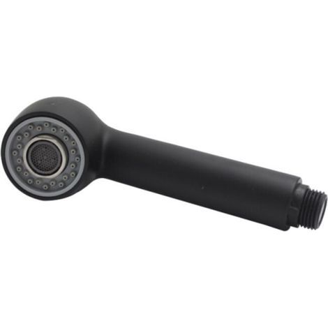 1pc Douchette Robinet Cuisine Jets Tête de Douche Remplacement Douchette pour Mitigeur Cuisine, Noir (1/5)