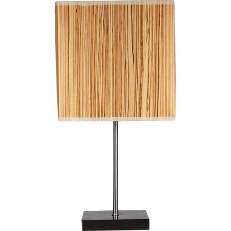 Lampada da tavolo Candellux Cajman argento E14 40cm (1/2)