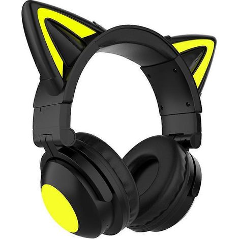 Kabellose Sportkopfhörer mit niedlichen Ohrformen – ideal zum Spielen und als Geschenk (1/4)
